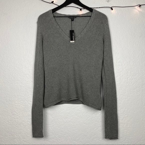 James Perse Sweaters - NWT JAMES PERSE | Cashmere Blend Gray Knit Sweater